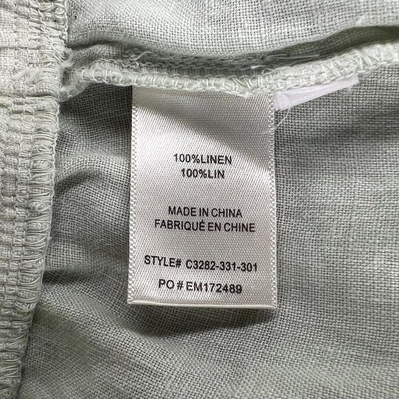 Cloth & Stone Linen Shorts Women's Size Small Mint Green Draw String Shorts - Picture 10 of 11